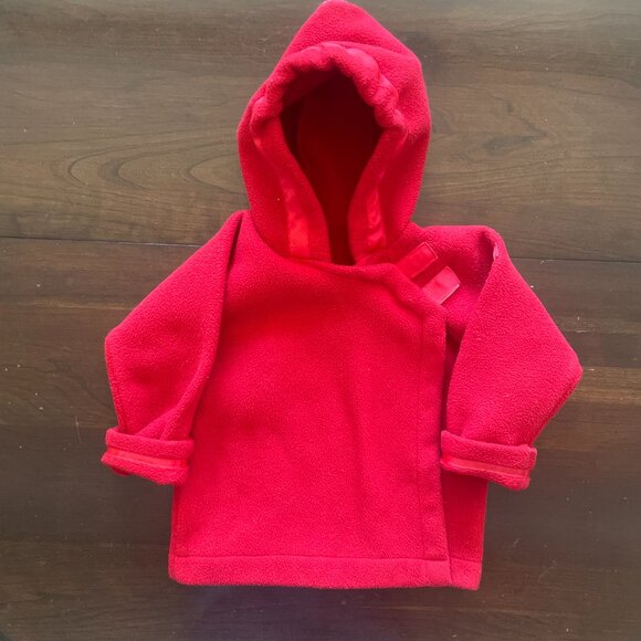 🦆 Widgeon Red Warmplus Favorite Water Repellent Polartec Fleece Jacket (24M) - Picture 4 of 8